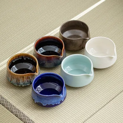 Ceramic Matcha Bowl Japanese Handcrafted Ceremony Pottery Matcha Tea Bowls