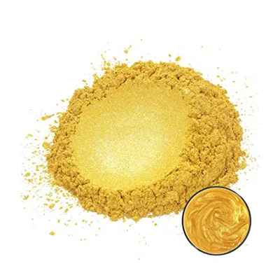 Premium Loose Gold Mica Powder Cosmetic for Make up