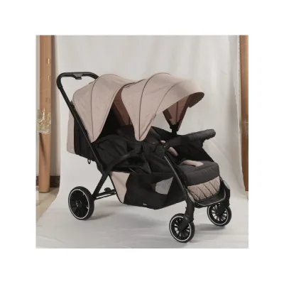 Multi Function Foldable Baby Stroller for Twins Front Tray Can Remove