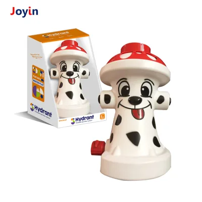 Outdoor Water Spray Toy Dalmatian Dog Shape Garden Sprinkler Summer Backyard Water Play for Children Activity