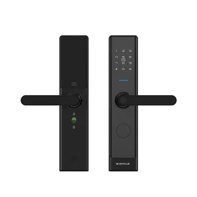 Highly Security Electronic Smart Handle Fingerprint Digital Safe Door Lock for Campus Laboratory