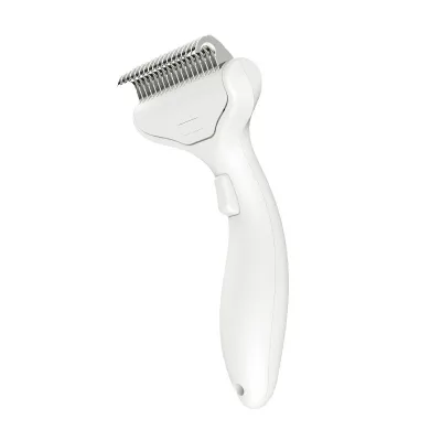 2025 New Arrival Stainless Steel Needle Knot-Opening Pet Comb for Pet Hair Thinning Cleaning and Shedding Pet Grooming Tool