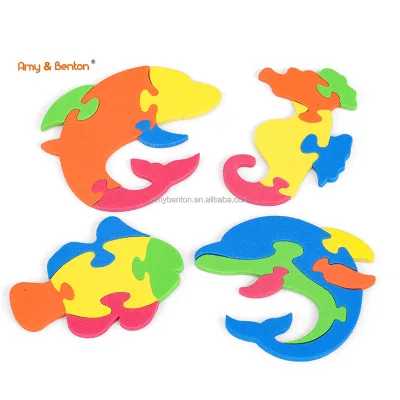 Foam Puzzle Children Board Game Puzzle Early Education Interactive Toys Kids preschool toddler toys DIY EVA Foam Jigsaw Puzzle