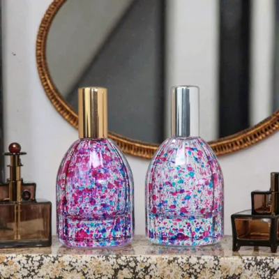 Perfume Bottle Cheap Wholesale Custom Arabic Perfume 50 Ml Glass Bottle Travel Perfume Bottles
