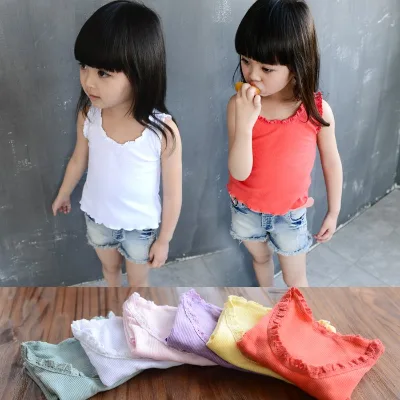 Wholesale Kids Girls Clothes Knitted Sweater Pullover Vest for China Manufacturer