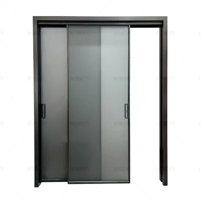 Finland Wholesale Public Buildings Wind Resistant Bathtub Shower Doors Outdoor Frameless Glass Sliding Door