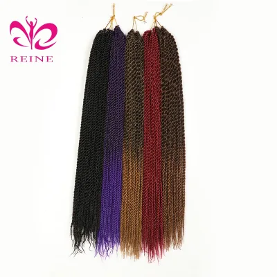 Wholesale Synthetic Hair Jumbo Braid 100 Synthetic Braiding Hair 22 Inch Micro Braiding Hair