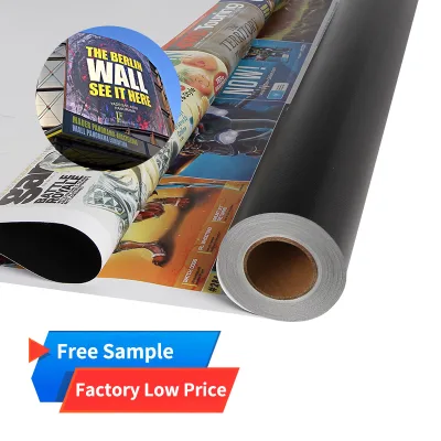 Flex Banner Material Fabric Banner Material Billboard Material Backlit Blackout Roll