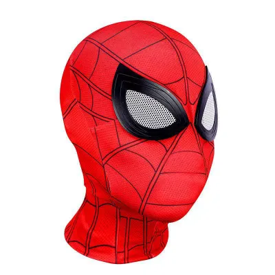 Wholesale Spider-mans Headgear Mask Eyes Movable Jaw Control Blinking Mask Cos Helmet Mask Christmas Toys