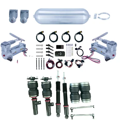 Rear Front air Struts Complete Kits Pressure Sensor Height Sensor air Suspension Control System
