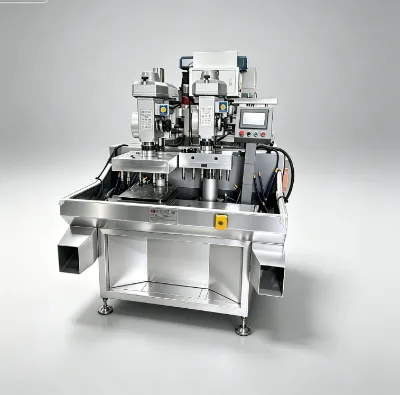 Full Auto Stable Sliding Table Multi Spindle Drilling Tapper High Stability for Continuous Hardware Machining