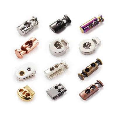 Customized High Quality Bronze Toggle for Cord Colorful Metal Snap Hook for Hoodie String