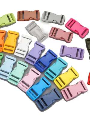 Colorful Plastic Buckle for Bags Clothing Accessories Luggage 25mm Webbing Connection