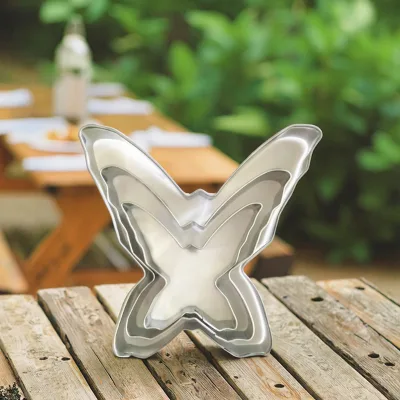 Custom Stainless Steel Cookie Cutter in Butterfly Design for Ginger Bread and Other Cookies