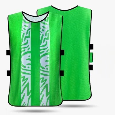 New Customizable Football Training Vest Football Group Team Number Uniform Football Training Uniform