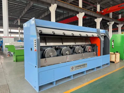 Full Immersion Horizontal AI Alloy Rod Breakdown Machine Brainpower Brand Equipped Independent Moteur Auxiliaire Drive 380V 160W