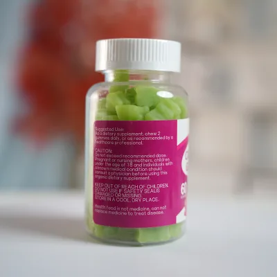 Private Label OEM/ODM Beauty Supplement Biotin Collagen Gummy Candy Vegan Collagen Gummies for Hair Skin and Nails