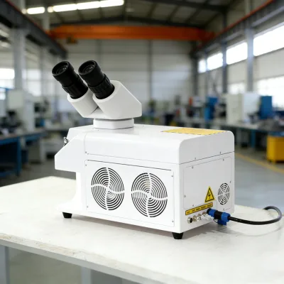 200w Jewelry Laser Welding Machine Desktop with Ccd Microscope for Jewelry Processing
