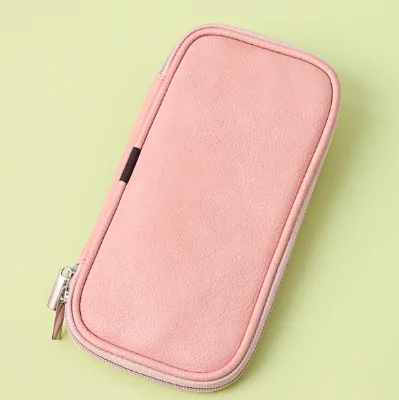 2025 Wholesale Custom logo Ready Stock Makeup Brush Bag PU Bag Makeup Tools Packaging Cosmetics Bag