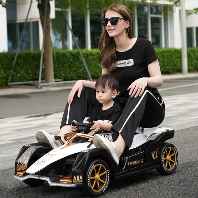 Children Electric Karting Pro Version Aged Three-twelve Kid Electric Go Karts Go Kart Racing 2 Seat Adults Kids Go Kart