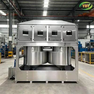 Stainless Steel Wet Scrubber Cyclone Mixing Spray Tower for Chemical Metal Treatment to Effectively Reduce Emissions