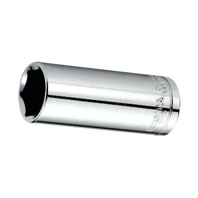 12.5MM Series Multi-size Metric Chrome Vanadium Steel 6-angle Long Socket Car Repair Tools