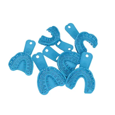 High Temperature and Pressure Sterilizable Dental Impression Trays for Dentistry Dental Material Autoclavable Plastic Tray