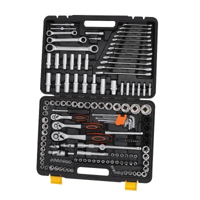 150PCS Multifunction Universal Professional Snapon Car Wheel Nut Auto Vehicle Repair Socket Ratchet Wrench Set