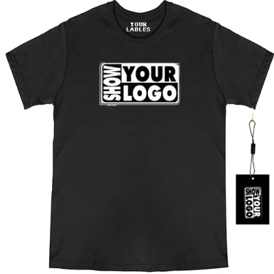 Summer Wear 100% Cotton Jersey Blank Unisex 4.5oz Plus Size 5XL 6XL Custom Logo Printed Shirts for Men Casual
