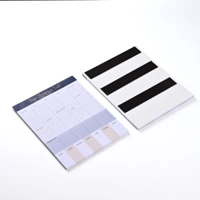Wholesale Loose Leaf Magnetic Lined & Grid Paper Notepad Tear-off Sheets Customizable for Office Note-Taking Daily Task Planning