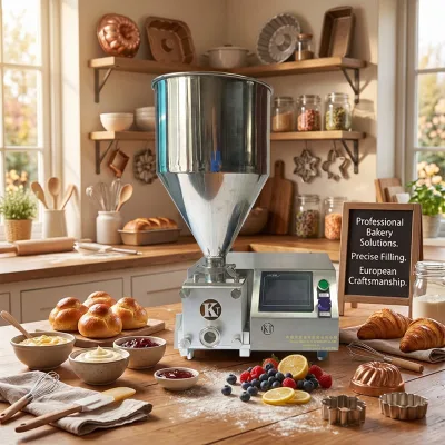 Pneumatic Cake Injection Machine for Bakery Cream Mousse Cake Batter and Chocolate Dosing with Precision Control