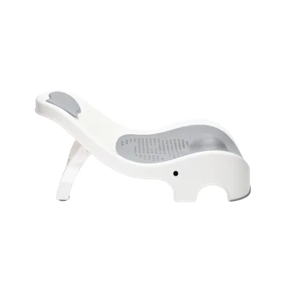 Foldable Baby Bath Supporter for Newborn Baby Cute Elephant Baby Shower Rack Can Put in the Bathtub