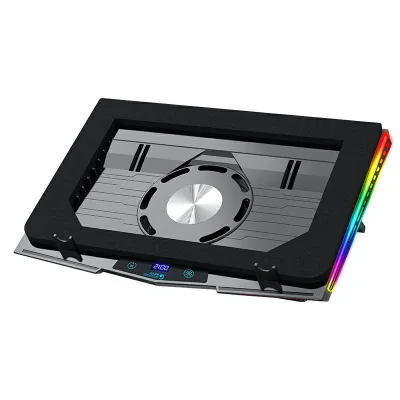 New Product 2200 RPM Turbo Fan Laptop Cooling Pad 17.3 Inch Faster Head Dissipation Notebook Laptop Cooler Pad