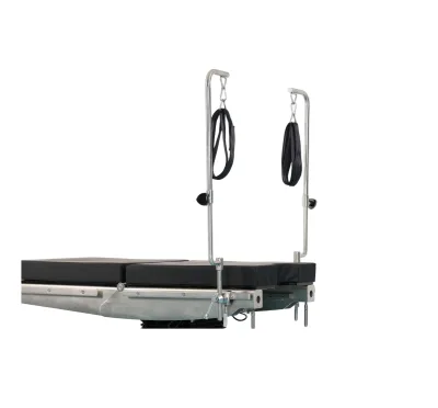 Manual Stainless Steel Leg Holder with Hoops for Operating Table