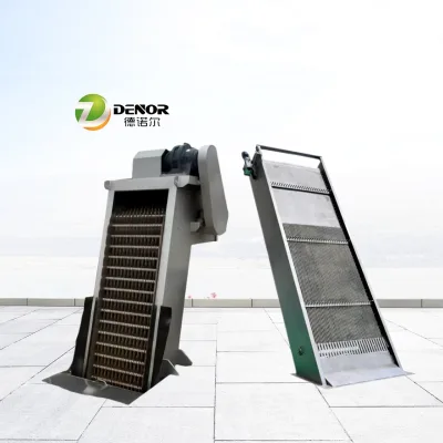 Stainless Steel Auto Mechanical Rotary Grid Decontamination Machine PLC Control for Wastewater Treatment 250L-10000L Capacity