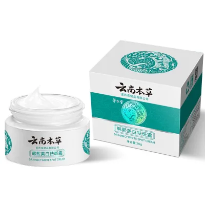 Wholesale Unisex Body Care Yunnan Herbal Hanxi Face Cream Whitening and Spot Removing Brightening 20g