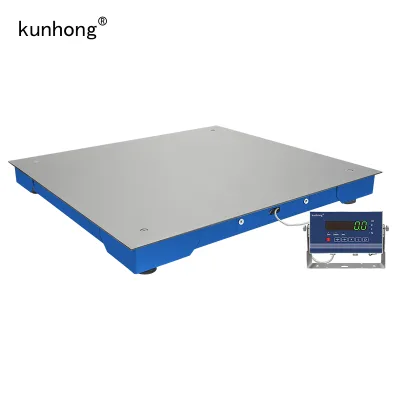 Commercial High Precision Large Capacity Factory Warehouse Shipping Stainless Steel Digital Floor Scale