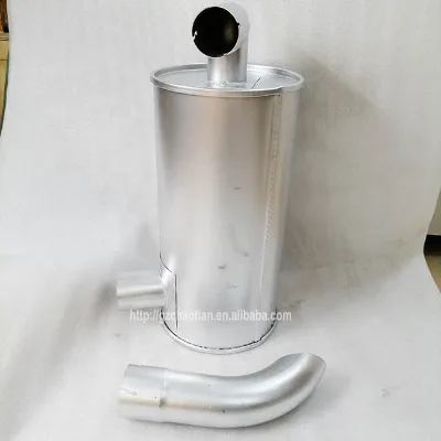 Excavator Spare Parts EX120-3 Engine Muffler 4255658 Muffler Fit Engine Parts