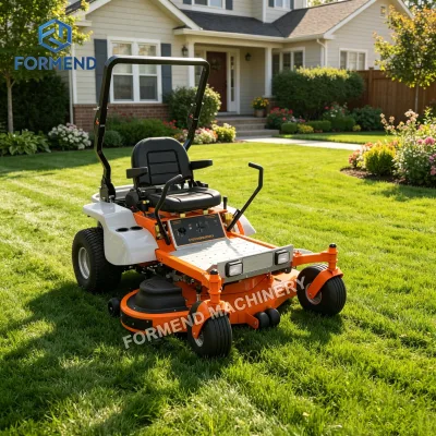 Zero Turn Ride-On Grass Mower CE Certified Safe Operation Riding Lawn Mower Gas