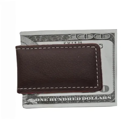 Wholesale High Quality Dollar Bill Leather Money Clilps Custom Personalized Money Clip