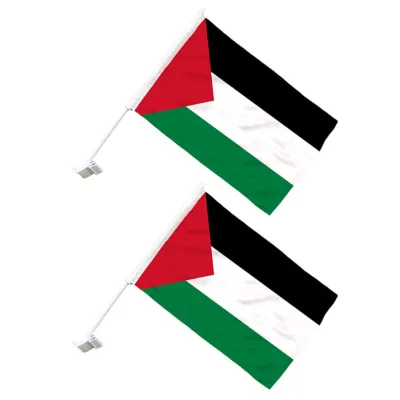 Wholesale 12*18inches Palestine National Flag for Car Window