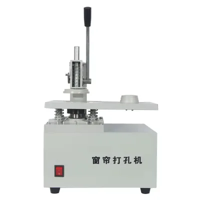 2026 PLC Core Curtain Punching Machine 220V 3.5W 2-Year Warranty for Curtain Poles Tracks Accessories Eyelet Punch Tape Shoe
