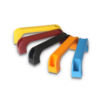 Reinforced Nylon Bridge Handle Molded Six Color Pull Custom Durable Heavy Duty Long Life Field Grade Type Unit Firm Equipment