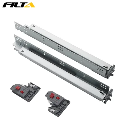 Filta American Type 21inch Undermount Soft Closing Full Extension Adjustable Drawer Slide