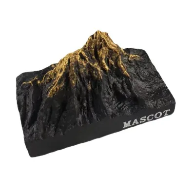 Snow Mountain Gypsum Modern Stone Ornament Aroma Diffuser Clip Custom Logo Car Vent Fragrance Decor