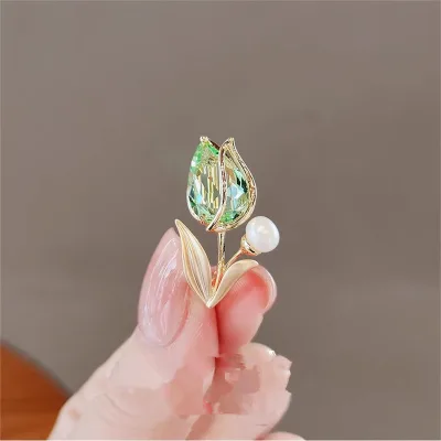 Customizable safety ladies brooch cartoon snowflake Christmas brooch student jewelry cute Christmas brooch