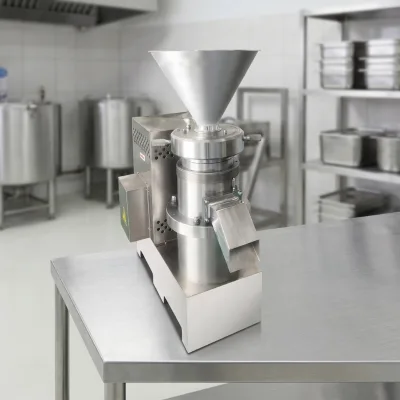 Stainless Steel Colloid Mill Jm130 for Groundnut Paste Sesame Butter Production Chilli Sauce Wet Grinding Processing Machine
