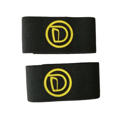 Shin Guard Stays Washable Colored Double Sided Customized Shin Guard Strap