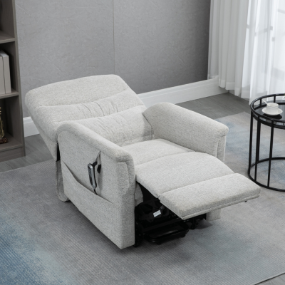 Living Room Electric Recliner Chair Comfort Square Arm Upholstered Power Lift Recliner for Living Room