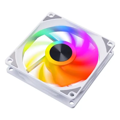 Pc Case Fan Aura Sync 120Mm Argb Computer Cooling Fan Pwm Radiator 4pin 3pin Factory Pbt Computer Case Fan for Wholesaler